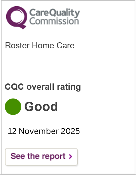 Care Quality Commission Good Rating Certificate
